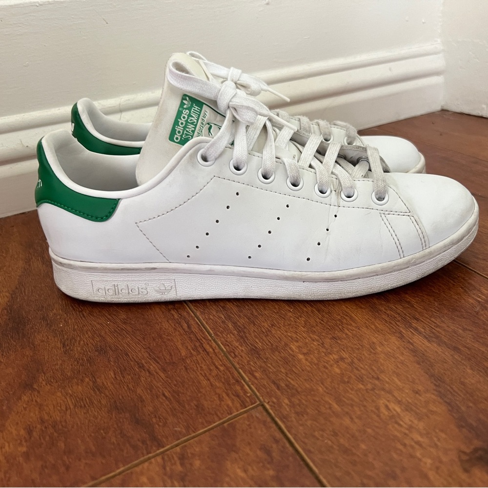 Adidas Stan Smith Green & White size 9.5